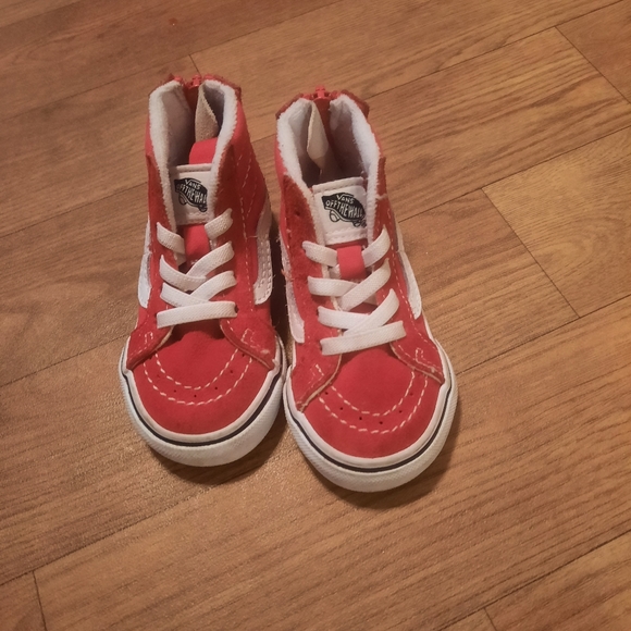SOLD Vans, Toddler Size 5, Red and White - Picture 10 of 10
